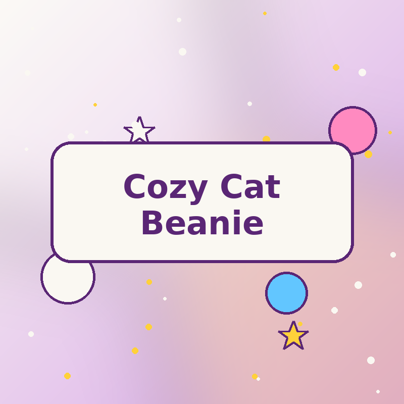 Cozy Cat Beanie