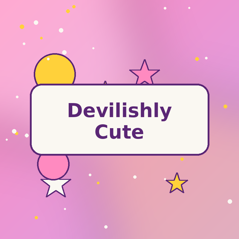 Devilishly Cute Pin