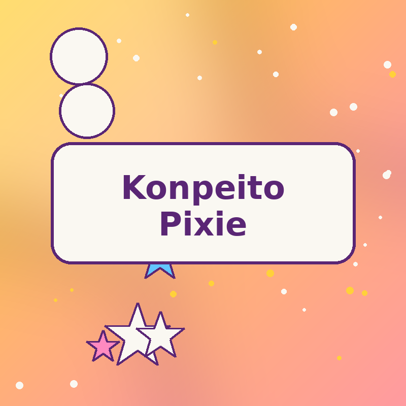 Konpeito Pixie Keychain