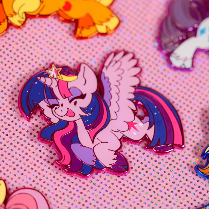 Mane 6 Enamel Pins