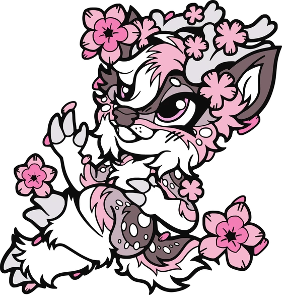 Gen, a custom enamel pin designed and made by Princefizz Art