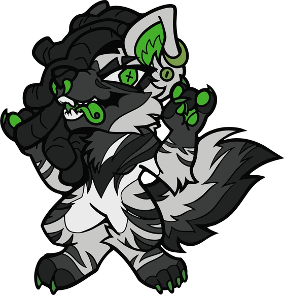 Flashbang, a custom enamel pin designed and made by Princefizz Art