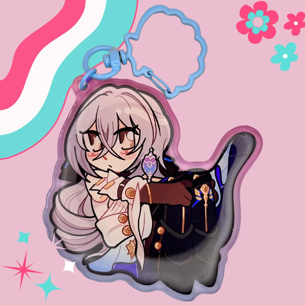 Honkai: Star Rail Bronya Keychain