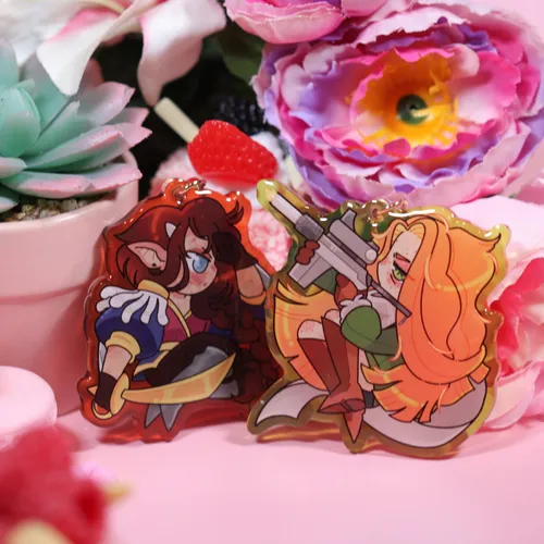 Artyficial Malinovka & Anoushka Keychains