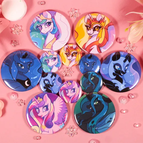 MLP Royalty Button Badges