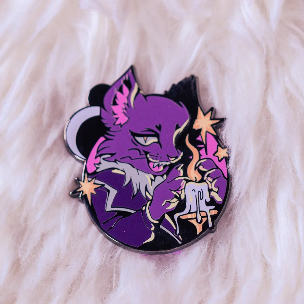 Fear & Hunger Pocketcat Enamel Pin