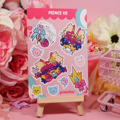 Prince Ko Sticker Sheet