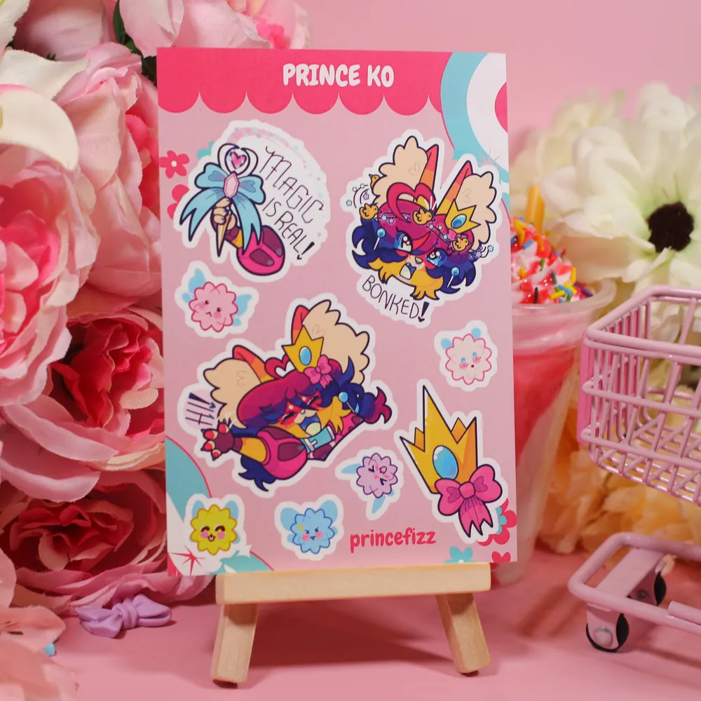 Prince Ko Sticker Sheet