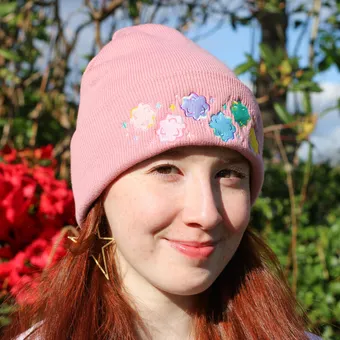 Sweet Konpeito beanie