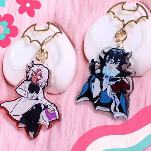 Vanitas no Carte Keychains
